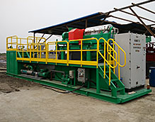 離心機(jī)通過(guò)化學(xué)絮凝處理油基污泥